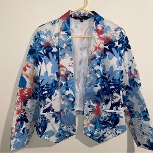Mossimo  Floral Blazer